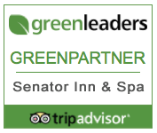 Senator Inn & Spa TripAdvisor Green Leader